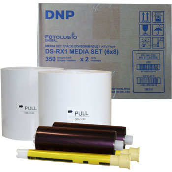 ������+����� (��������) DNP DS-RX1 (6x8) 15x20 cm Media Set